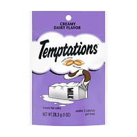 Temptations Treats for Cats, Creamy Dairy Flavor, 1 oz