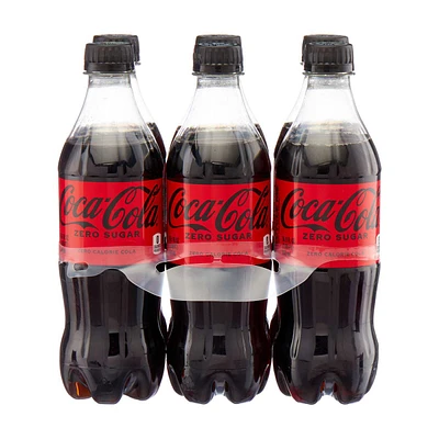 Coca-Cola Zero Sugar, 16.9 fl oz - 6 ct