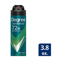 Degree Men Advanced Overtime Antiperspirant Deodorant Dry Spray, 3.8 oz