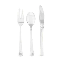 Tabletop Basics Silver Cutlery Combo, 36 Count