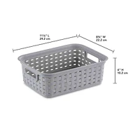 Sterilite Small Weave Basket