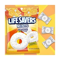 Life Savers Orange Mints Hard Candy Bag, 6.25 oz.