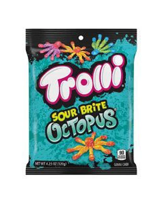 Trolli Sour Brite Crawlers Octopus, 3 oz