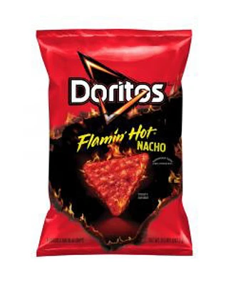 Doritos Flavored Tortilla Chips Flamin Hot Nacho, 9.25 oz