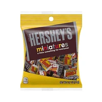 Hershey's Miniatures Assorted Candy Peg Bag, 2.7 oz.