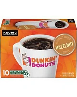 Dunkin' Donuts Hazelnut Flavored K-Cup Coffee Pods, 10 ct