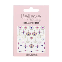 Believe Beauty Nail Decal