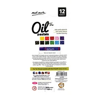 Mont Marte Oil Pastels, 12 Pieces