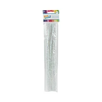 Make Shoppe Tinsel Chenille Stem, Iridescent, 30 Count, 6Mm X 12Inch