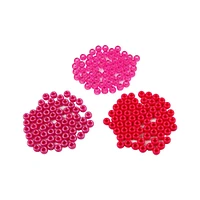 Make Shoppe Pony Beads, Pink, 1.8oz