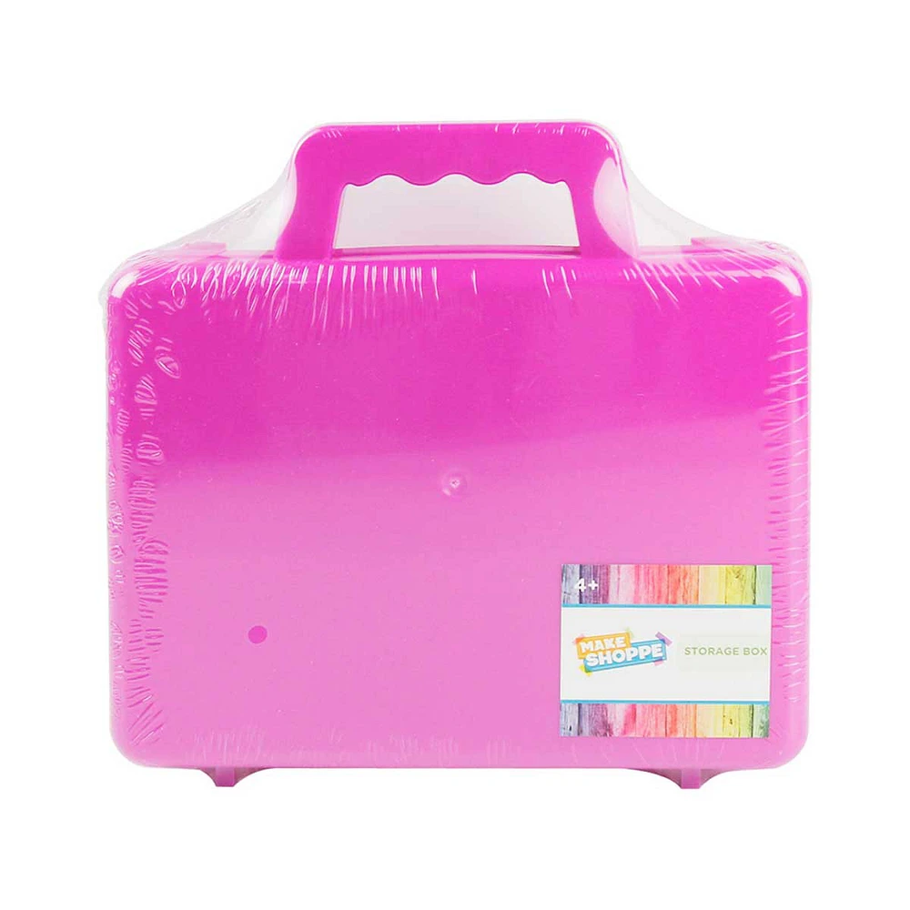 Make Shoppe Purple Utility Storage Handle Box