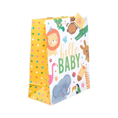 Large Animal Pattern Baby Gift Bag