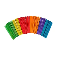 Make Shoppe Normal Craft Sticks, Colored, 80 Count, 0.39 X 4.5In