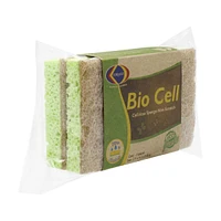 Bio Cell Eco-Friendly Non-Scratch Scrubber Sponges, 2 Pack