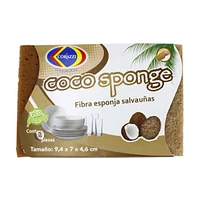 Coco Sponge Hand Grip Scouring Sponges, 2 Pack