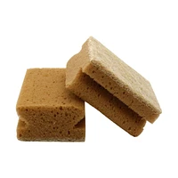 Coco Sponge Hand Grip Scouring Sponges, 2 Pack