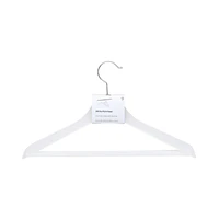 Clear Plastic Hangers, 3 Pack