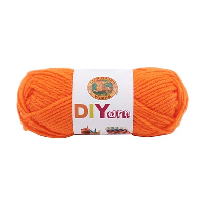Lion Brand Yarn- DIYarn Orange 205-133E