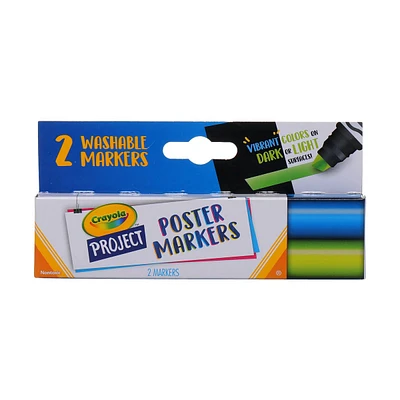 Crayola Poster Markers, 2 Count