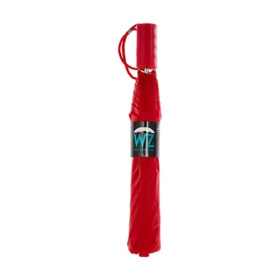 Weather Zone Folding Automatic Solid Umbrella