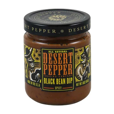 Desert Pepper Spicy Black Bean Dip, 16 oz.