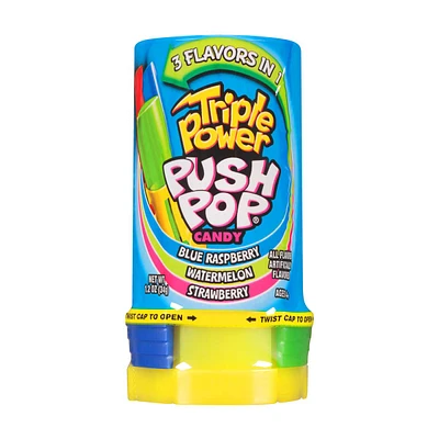 Push Pop Triple Power Candy