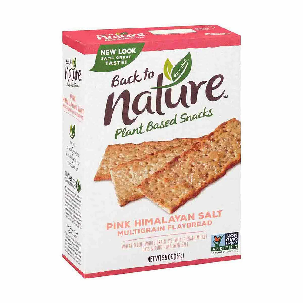 Back to Nature Pink Himalayan Salt Multigrain Flatbread, 5.5 oz.