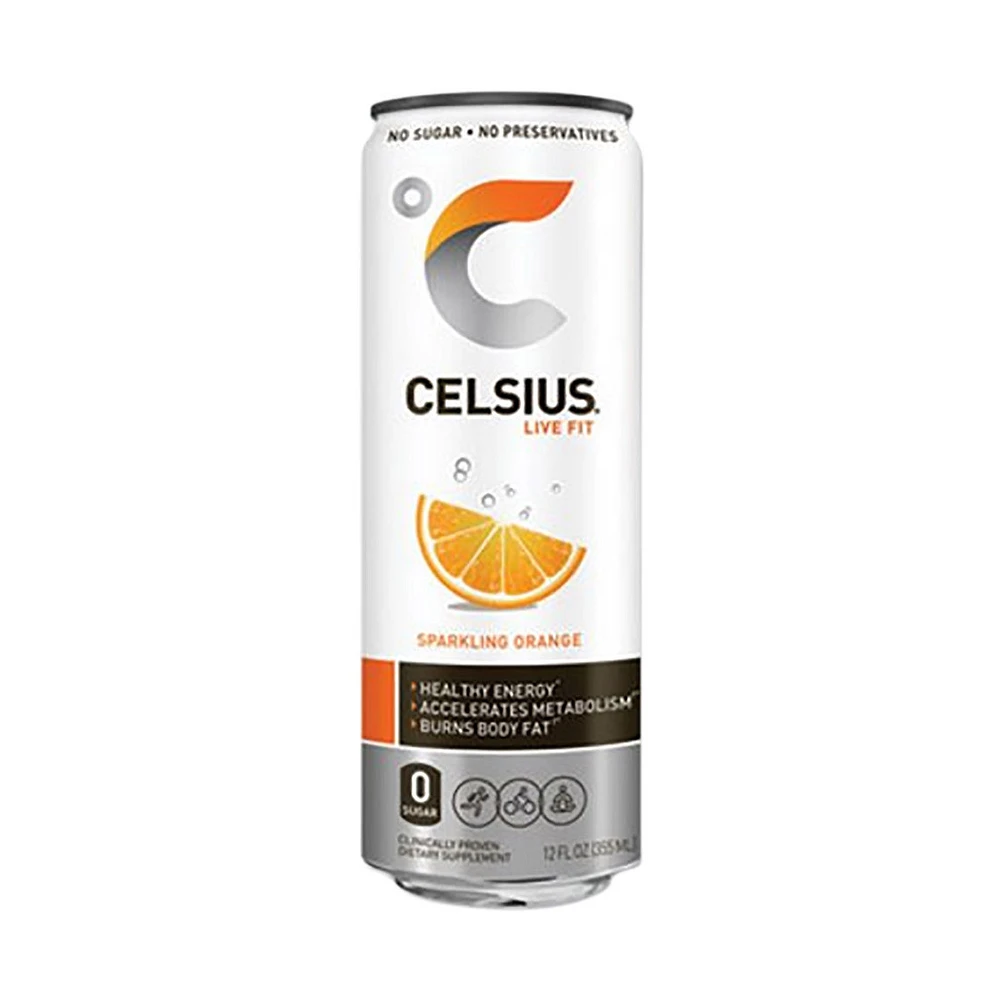 Celsius Sparkling Orange Energy Drink, 12 fl. oz.