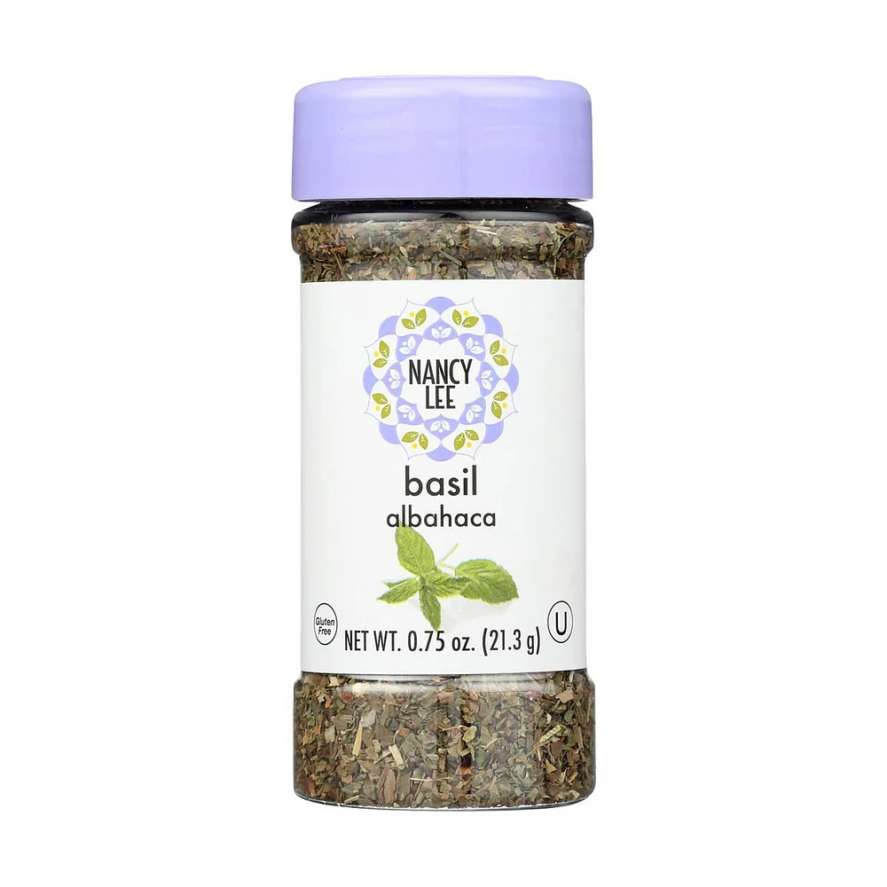 Nancy Lee Dried Basil, 0.75 oz.