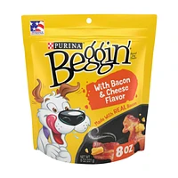 Beggin' Dog Treats - Bacon and Cheese, 8 oz