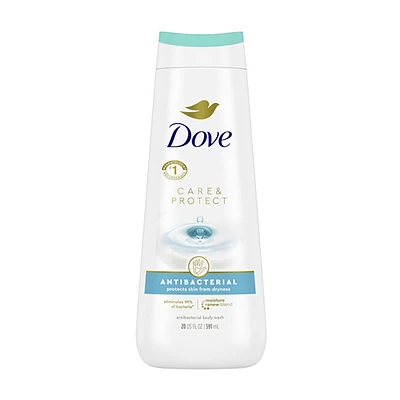 Dove Care & Protect Antibacterial Body Wash, 20 fl oz