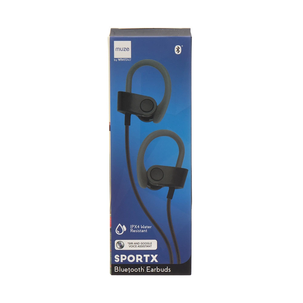 Muze by Vivitar SPORTX Bluetooth Earbuds