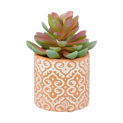 5" Artificial Succulent in Pot