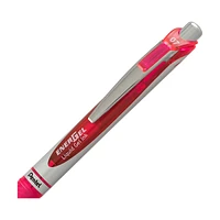 EnerGel® RTX Retractable Liquid Gel Pen, (0.7mm) Metal Tip, Medium, Pink