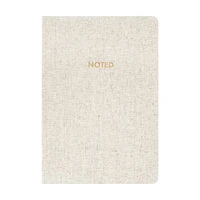 Ryder & Co. Natural Linen Notebook, 192 Pages