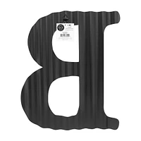 Create It Black Galvanized Metal Letter B, 13.75 in