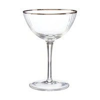 Wide Rimmed Wine Glass