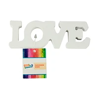 Make Shoppe 'Love' Wooden Letters Sign