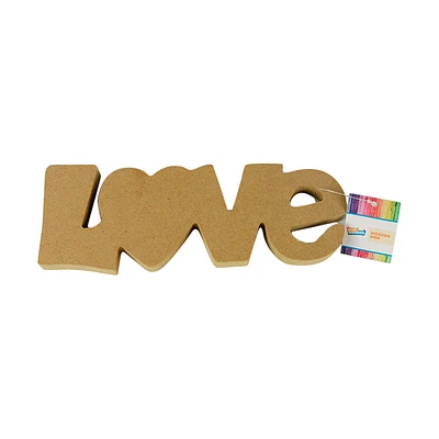 Make Shoppe 'Love' Wooden Letters Sign