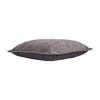 Decorative Square Pillow, Gray, 18 in x 18 in