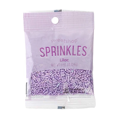 Sweetshop Sprinkles Mix, Light Purple, 0.85 oz