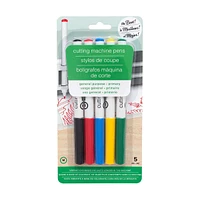 American Crafts Cutting Machine Pens, Primary, Pack of 5