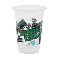 Gamer Birthday Plastic Cups, 8 ct, 16 oz