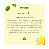 Method Lemon Mint Dish Soap, 18 fl oz