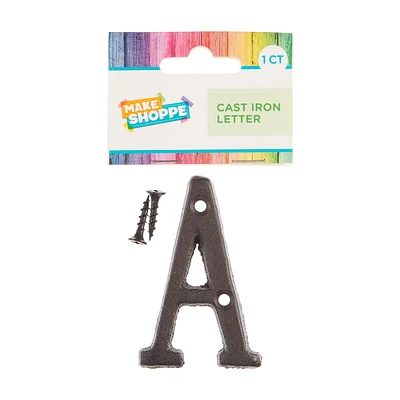 Make Shoppe Cast Iron Letters