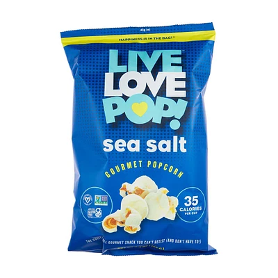 Live Love Pop! Gourmet Popcorn, Sea Salt