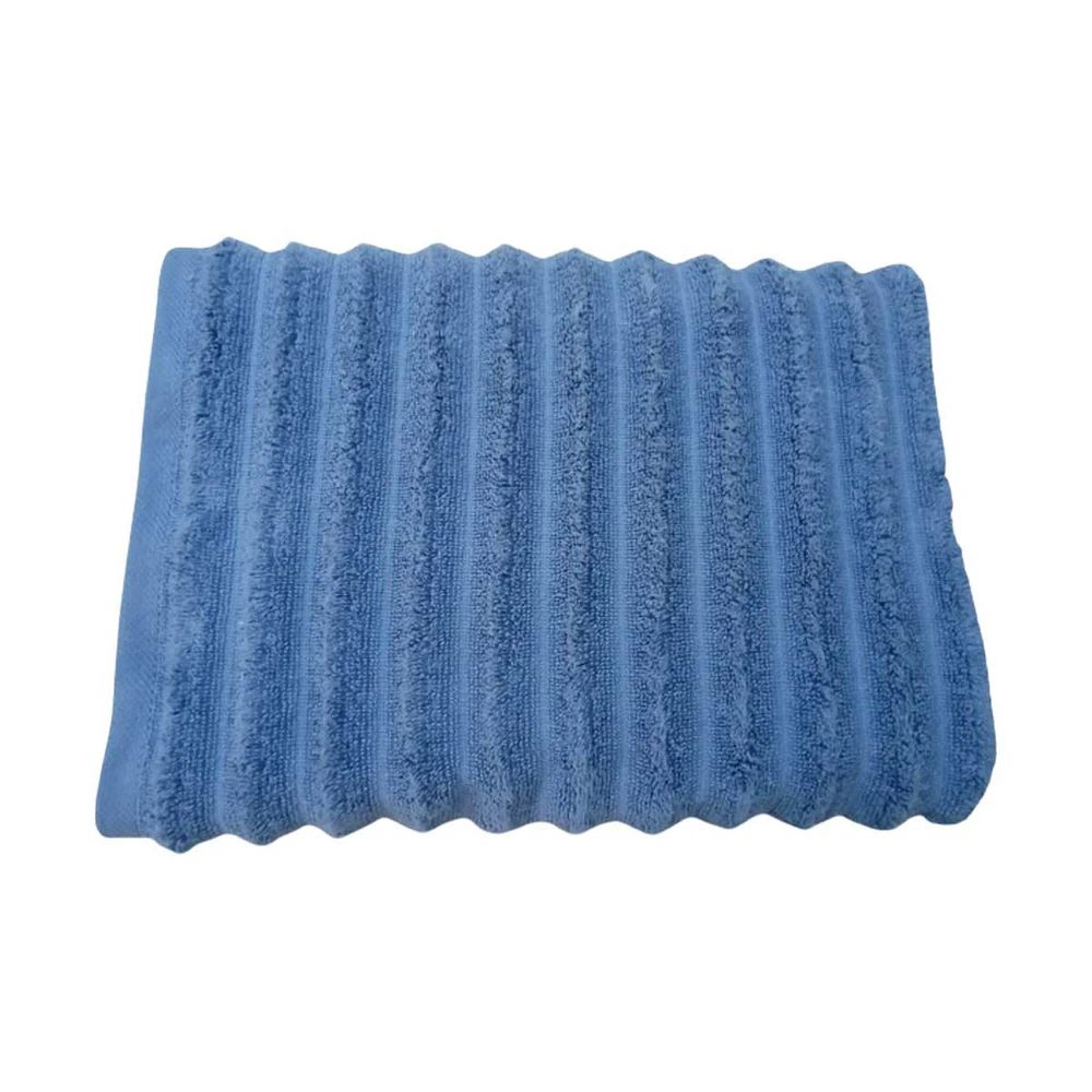 Ribbed Cotton Bath Towel