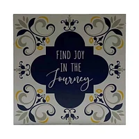 'Find Joy in the Journey' Wooden Wall Art