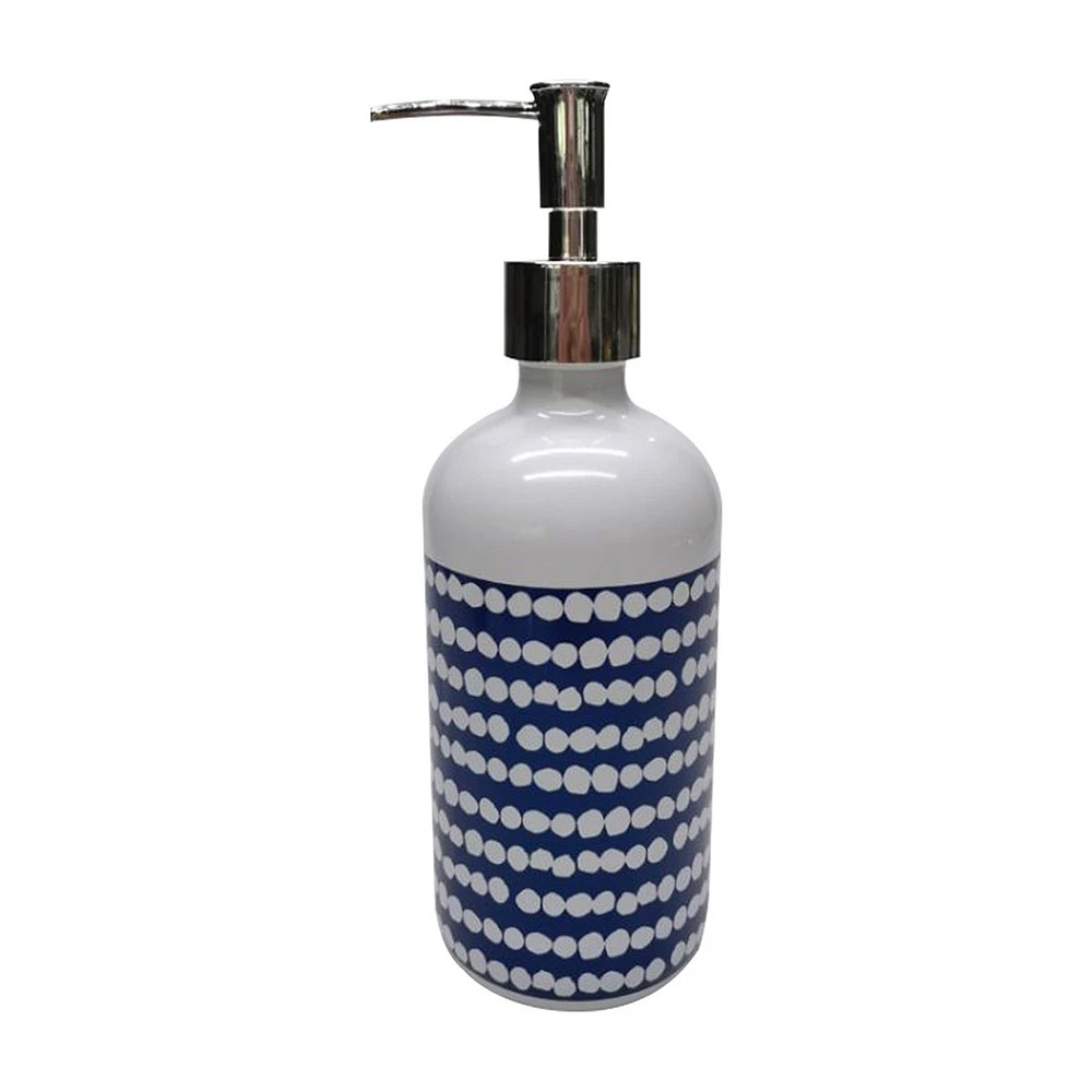 Decorative Glass Soap Pump Dispenser