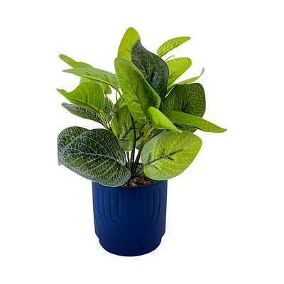 Green Artificial Plant with Pot